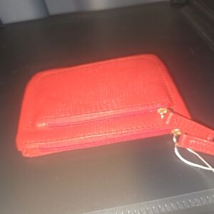Primark Vibrant Red Textured Wallet